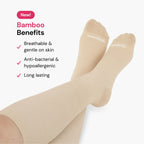 Bamboo Wide Compression Socks — photo 2
