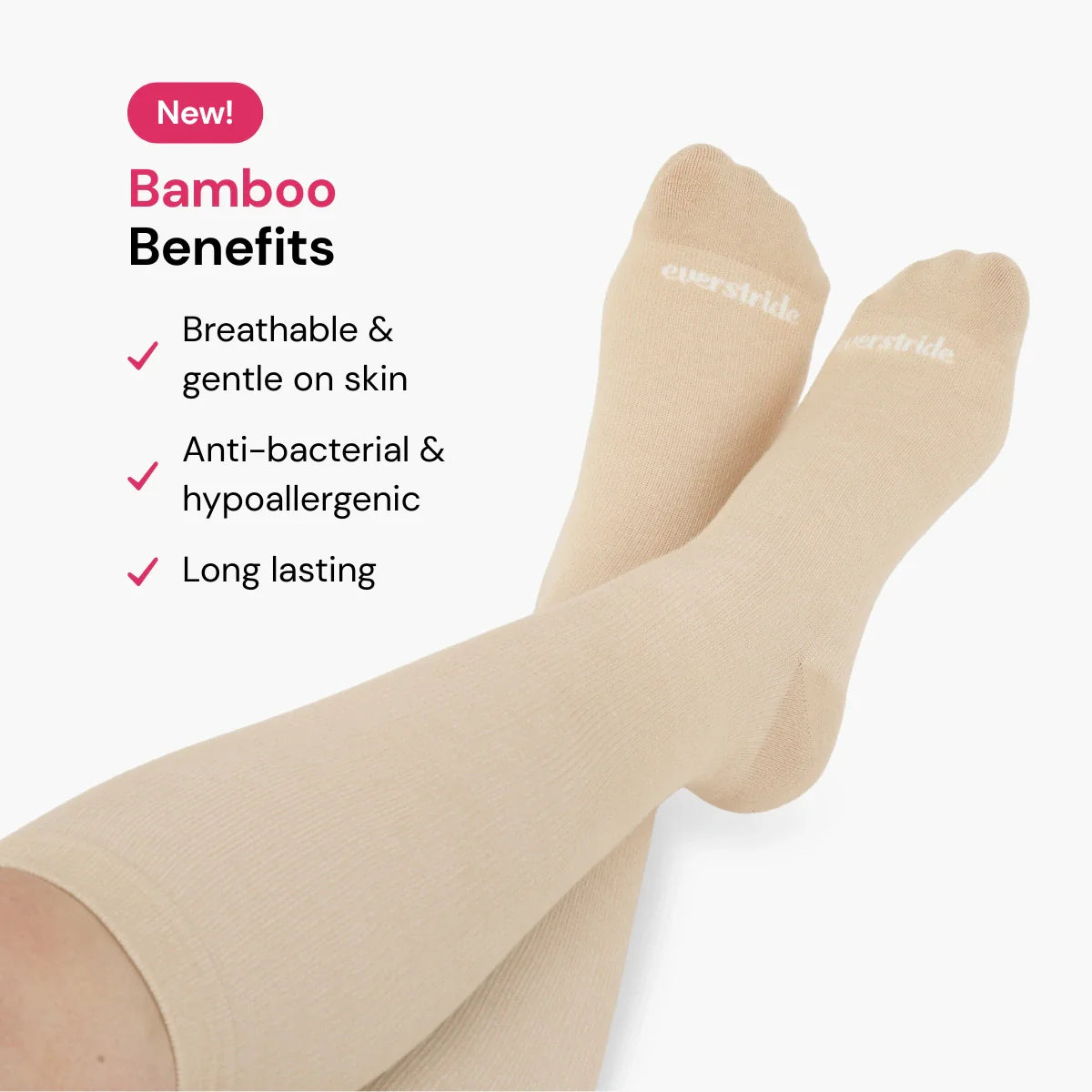 Bamboo Wide Compression Socks — photo 2