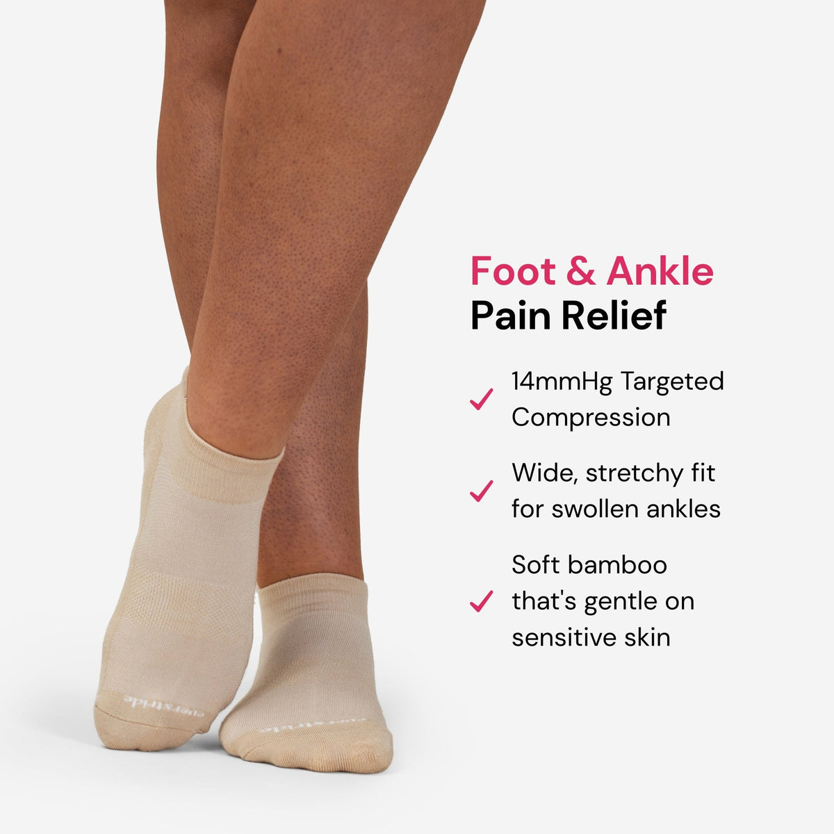 Ankle Bamboo Compression Socks — photo 2