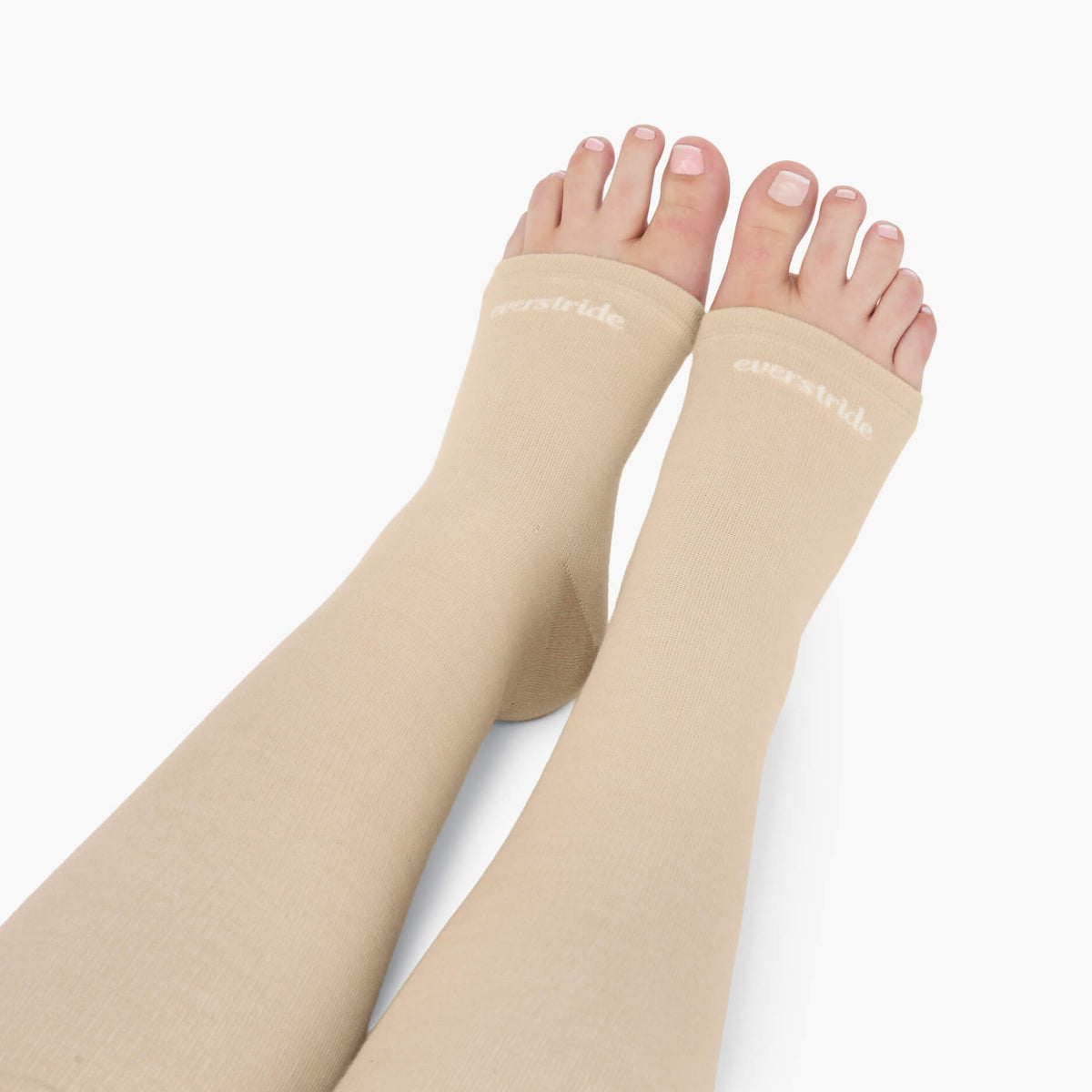 Toeless Bamboo Wide Compression Socks — photo 5