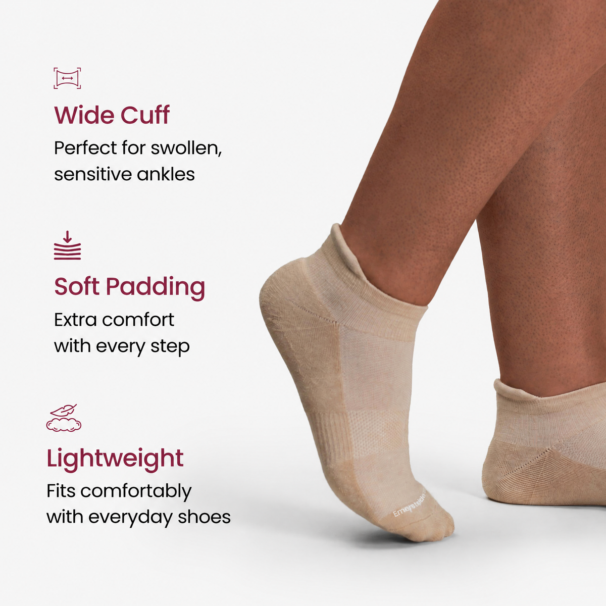 Ankle Bamboo Compression Socks — photo 4