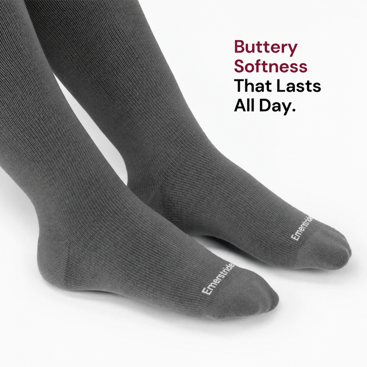 Bamboo Wide Compression Socks — photo 5