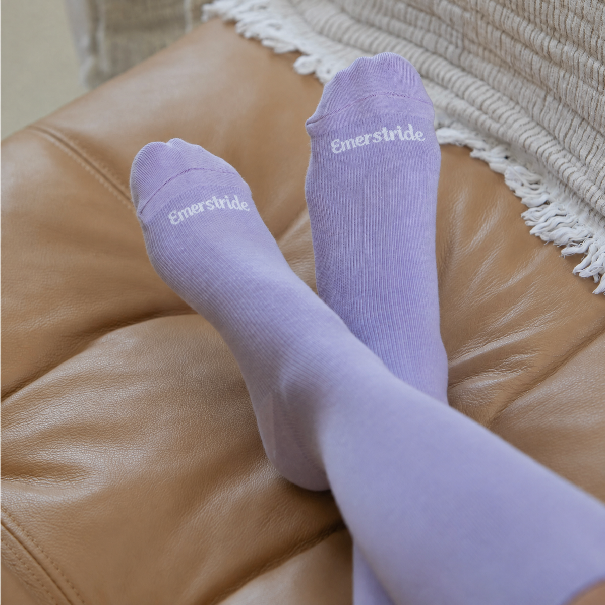 Bamboo Wide Compression Socks (Pastels) — photo 4