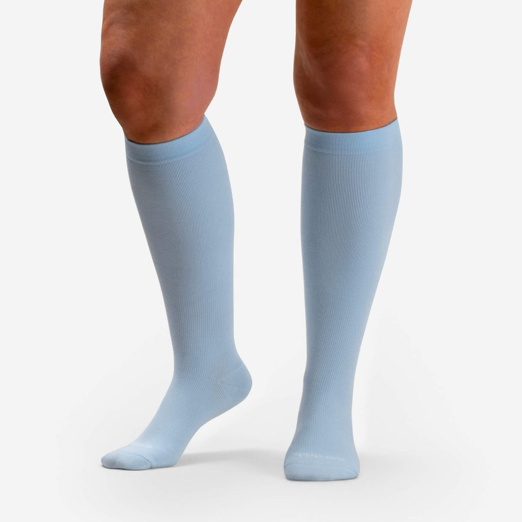 Bamboo Wide Compression Socks (Pastels) — photo 1